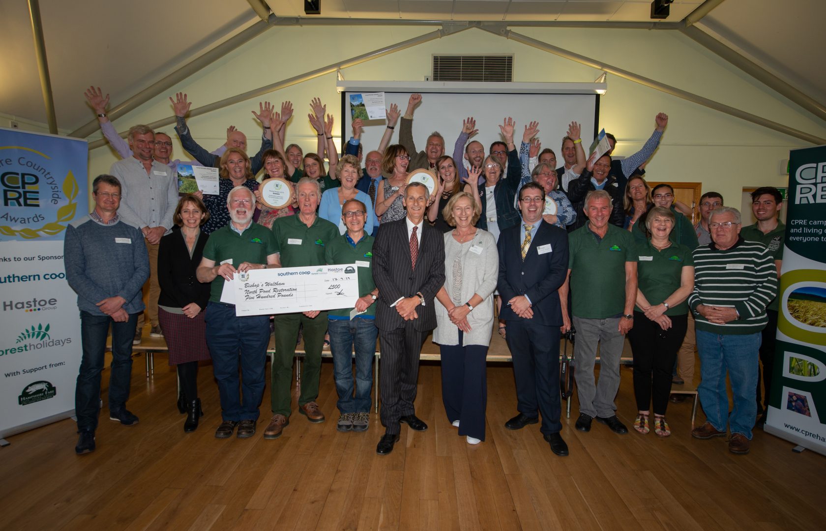 Countryside Awards Finalists Cheering