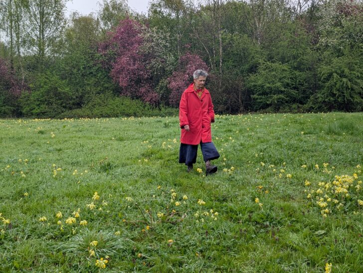 sarah eberle in cowslip field winchester