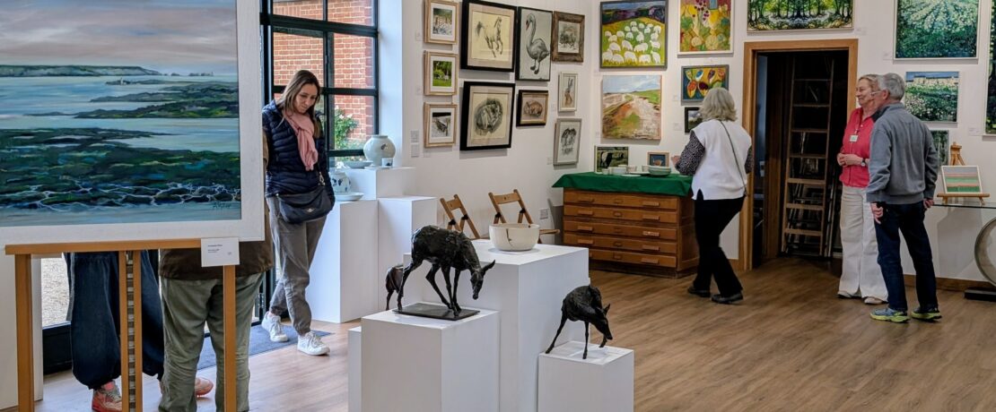 Inside the Centenary Art Exhibition